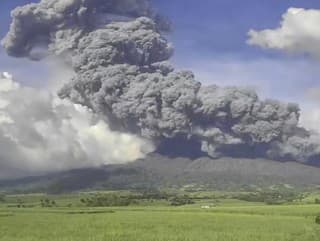 Výbušná erupcia na vrchole