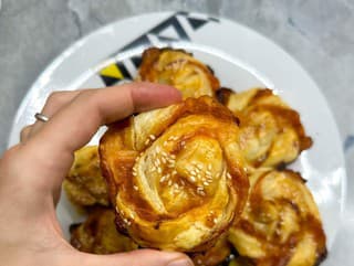 Jednoduché pohostenie pre návštevu