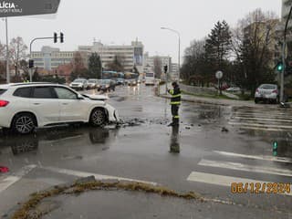 FOTO Vážna nehoda dvoch