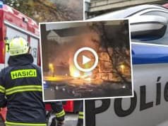 VIDEO MOHUTNÝ POŽIAR zničil