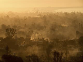 V častiach Los Angeles