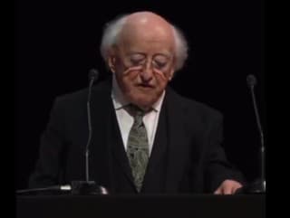 Írsky prezident Michael Higgins