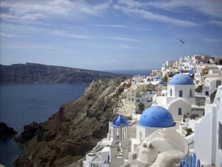 Nešťastie na ostrove Santorini!