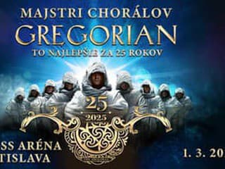 Gregorian oslávi 25 rokov