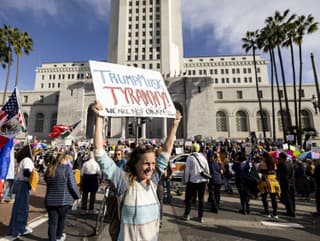 Protest proti Trumpovej vláde