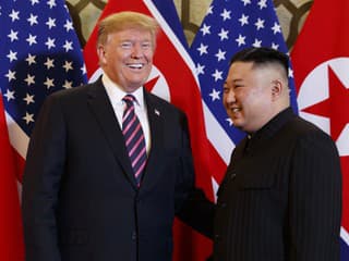 Donald Trump a Kim