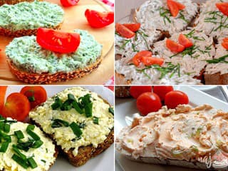 Tvarohové nátierky milujeme už