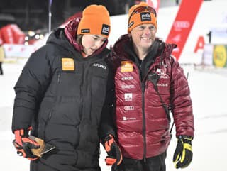 Petra Vlhová (vľavo) a