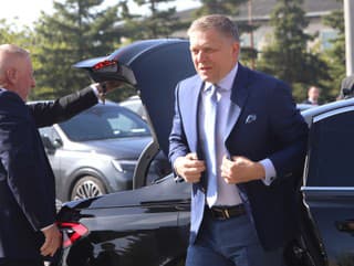 Robert Fico na výjazdovom