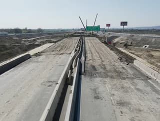 Pôvodná diaľnica D1 pri