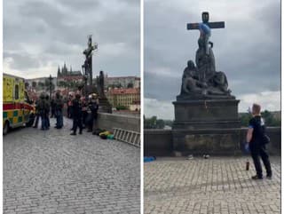 Dráma v centre Prahy: