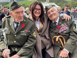 Karin Silberhorn s veteránmi