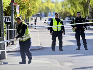 Policajti v Uppsale