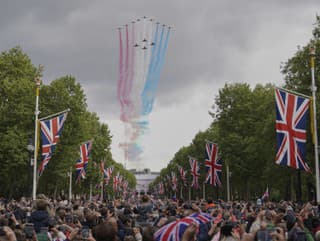 Prelet britskej kráľovskej leteckej