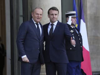 Donald Tusk a Emmanuel