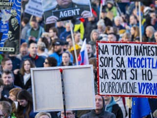 Protestné zhromaždenie Slovensko je
