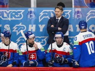 Na snímke vpravo tréner