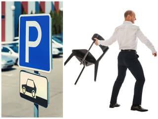 Spor na parkovisku prerástol