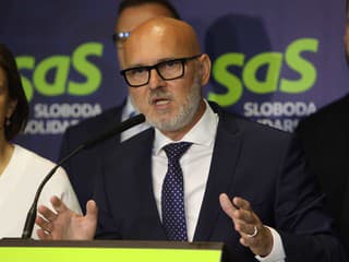 Predseda SaS Branislav Gröhling