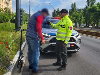 Bratislavskí policajti spustili kontrolnú