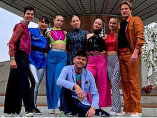 nakrúcanie videoklipu Amanda skupiny