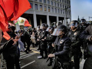 Protesty v Los Angeles