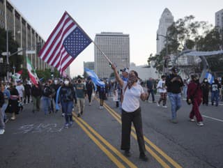 Protesty v Los Angeles