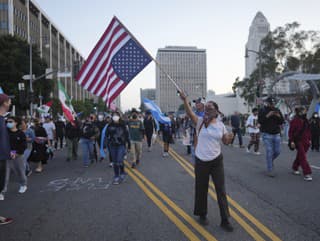 Protesty v Los Angeles