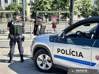 Polícia v Bratislave je
