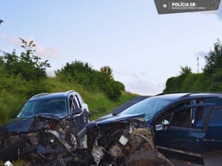 Čelná zrážka v Žiari