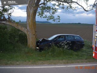 Polícia vyšetruje nehodu, ktorá