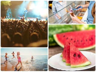 Zmrzlina, festivaly, ale aj