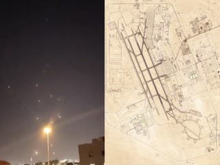 Irán bombarduje americkú základňu