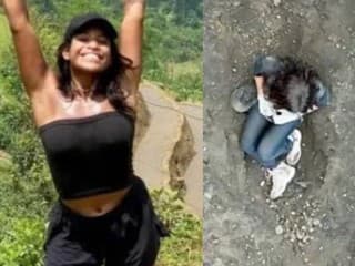 Brazílska turistka Juliana Marinsová