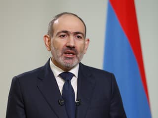 Arménsky premiér Nikol Pašinja