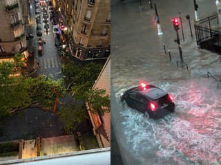 Záplavy v Paríži
