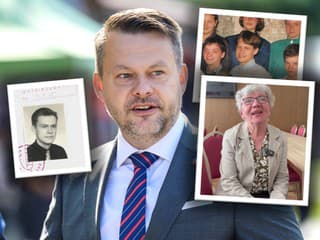 Minister Migaľ ako mladé
