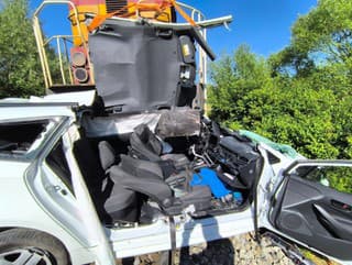 Osobné auto sa zrazilo