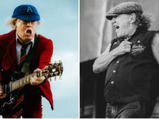 Angus Young a Brian