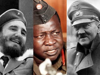 Päť diktátorov pri stole: