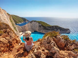 Najmalebnejší výhľad na Zakynthose