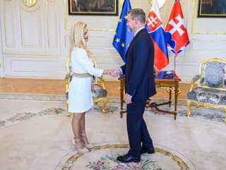 Prezident Pellegrini sa stretol