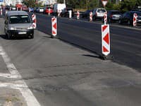 Oprava cesty, obmedzila dopravu