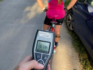 Polícia kontrolovala cyklistov 