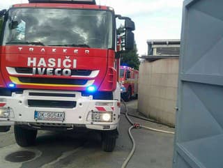 Požiar kotolne hotela v