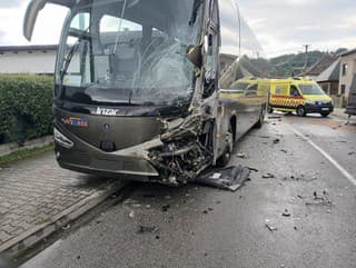 Pri dopravnej nehode v