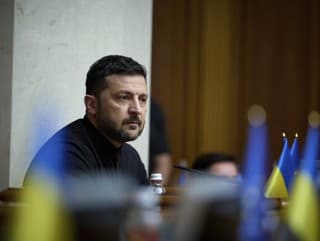 ukrajinský prezident Volodymyr Zelenskyj