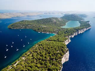 Chorvátske Kornati vraj Boh