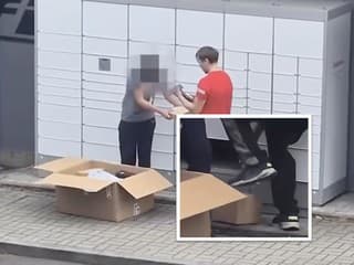 Šialená scéna pri výdajnom