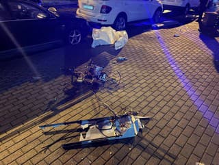 Nad Minskom zostrelili dron
